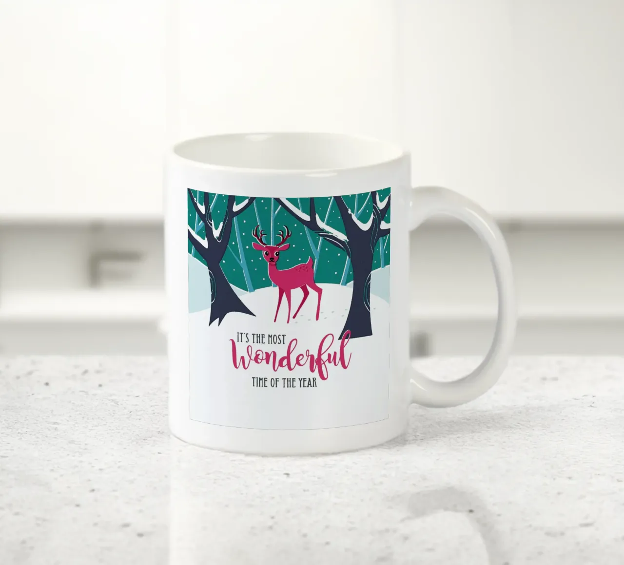 The Most Wonderful Time tazza in ceramica da DinoMike