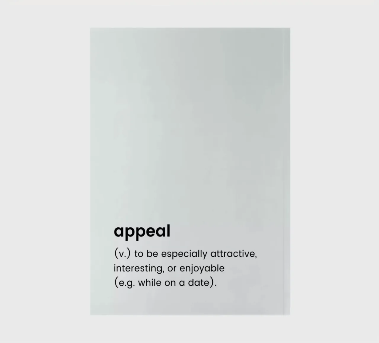 Appeal 2 notebook by Studio One