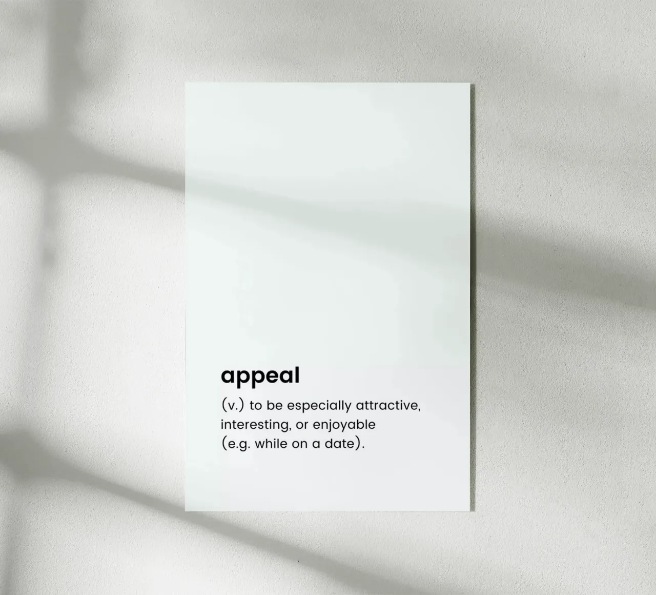 Appeal 2 acrylic glass by Studio One