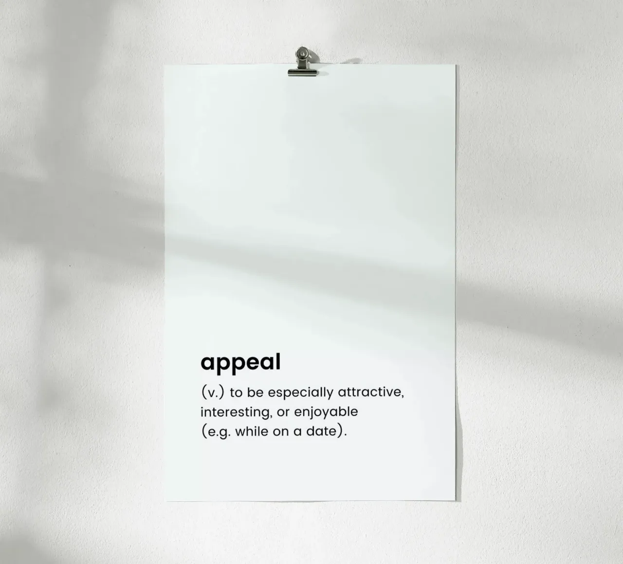 Appeal 2 poster da Studio One