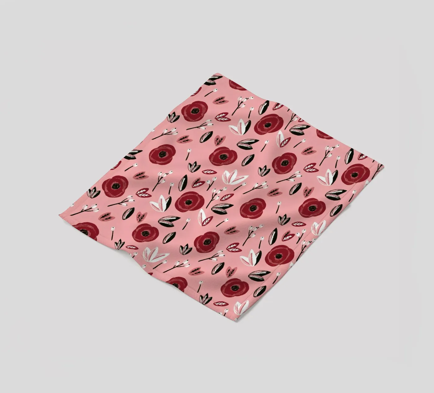 Blumen Fleecedecke von Alex Foster