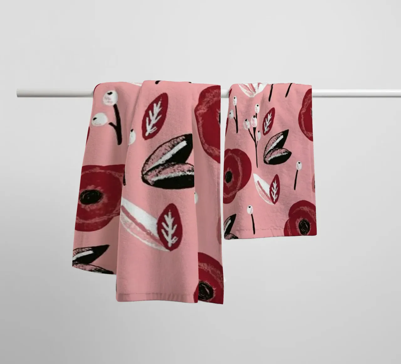 I fiori asciugamano da bagno da Alex Foster