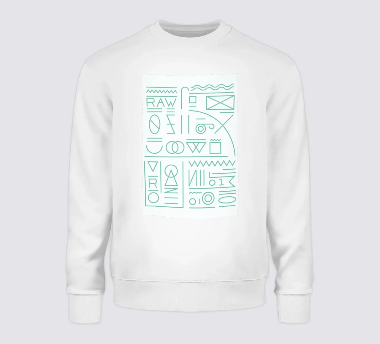 Raw sweatshirt by Tyler Dale