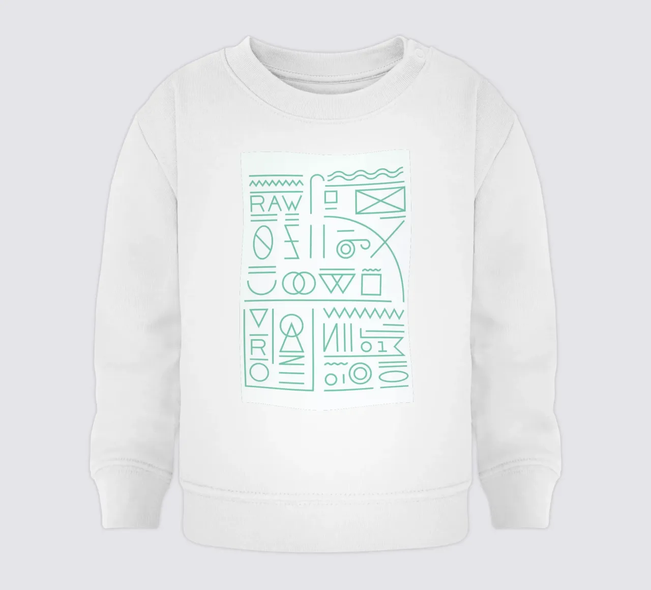 Raw felpa neonato da Tyler Dale