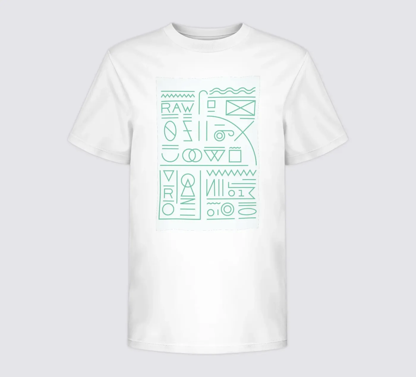 Raw t-shirt bambini da Tyler Dale