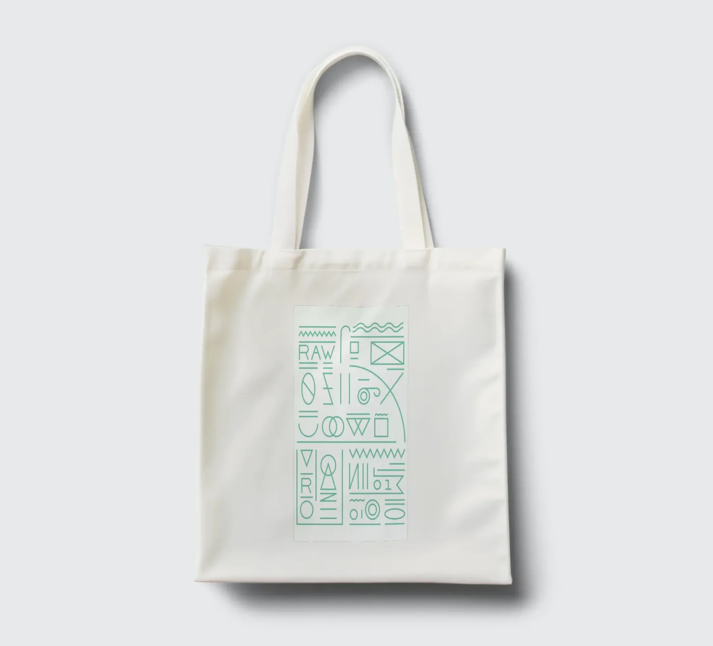 Raw borsa in juta da Tyler Dale