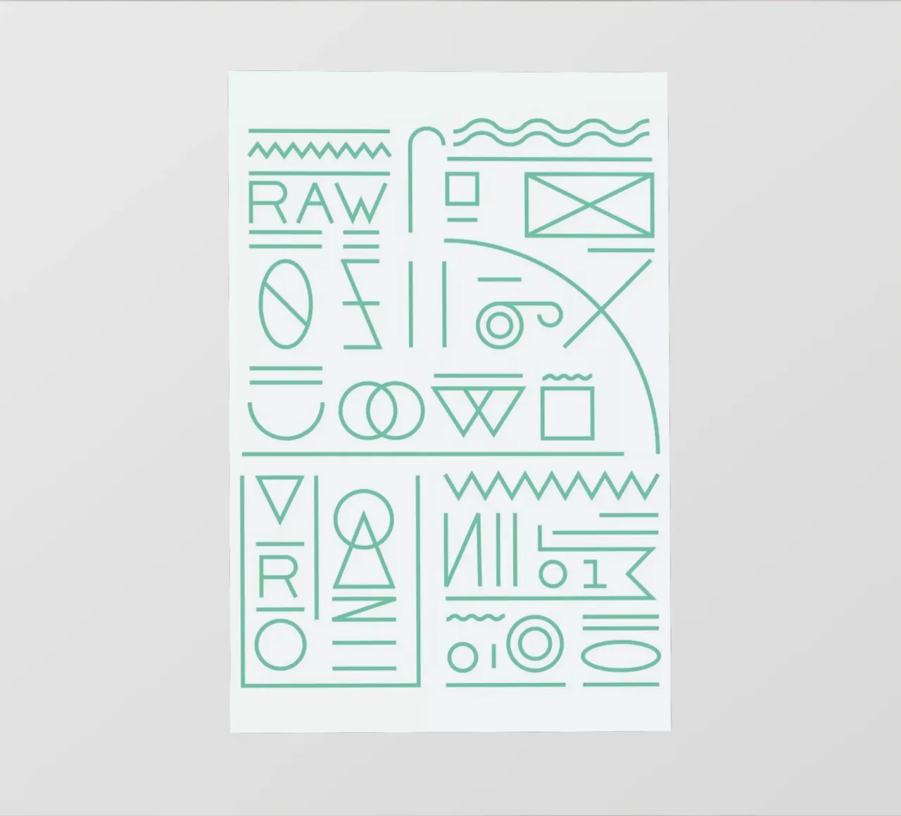 Raw pellicola backlit da Tyler Dale