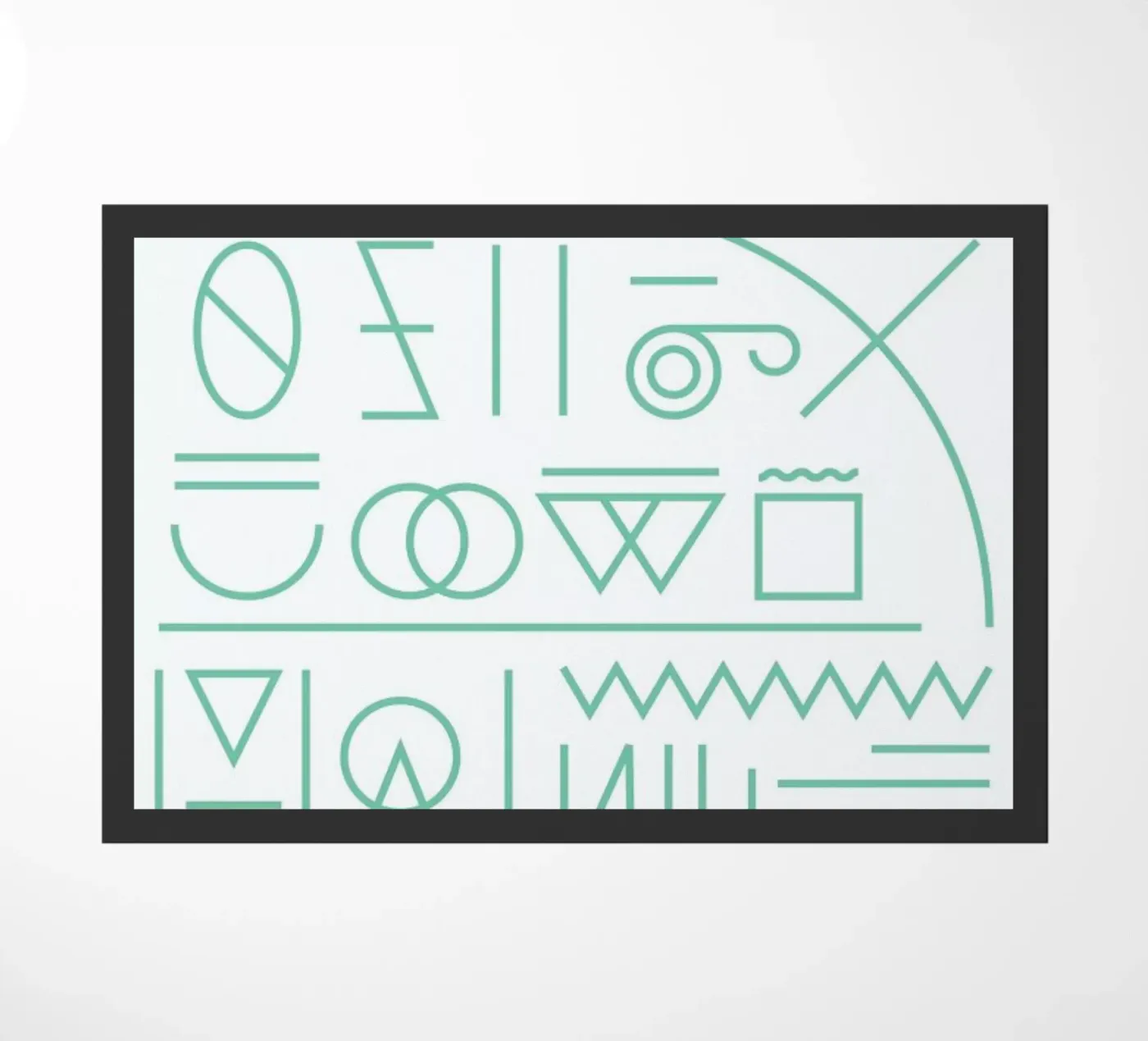 Raw Fußmatte von Tyler Dale