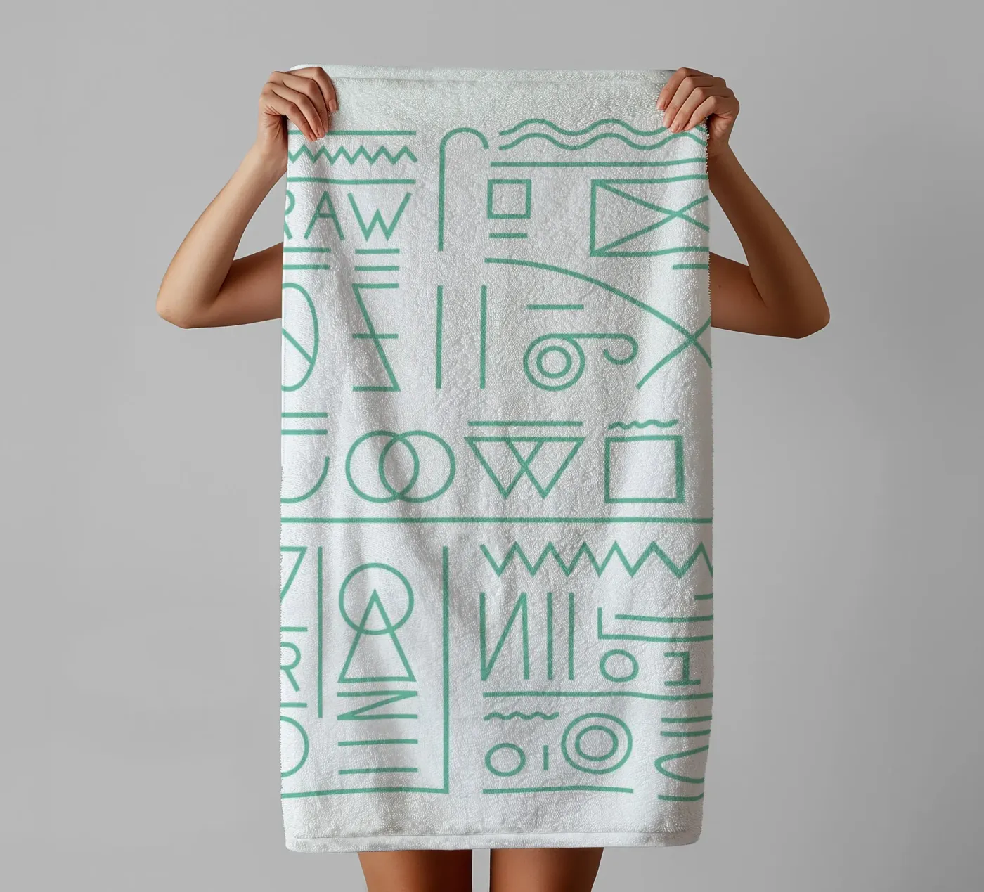 Raw asciugamano da bagno da Tyler Dale