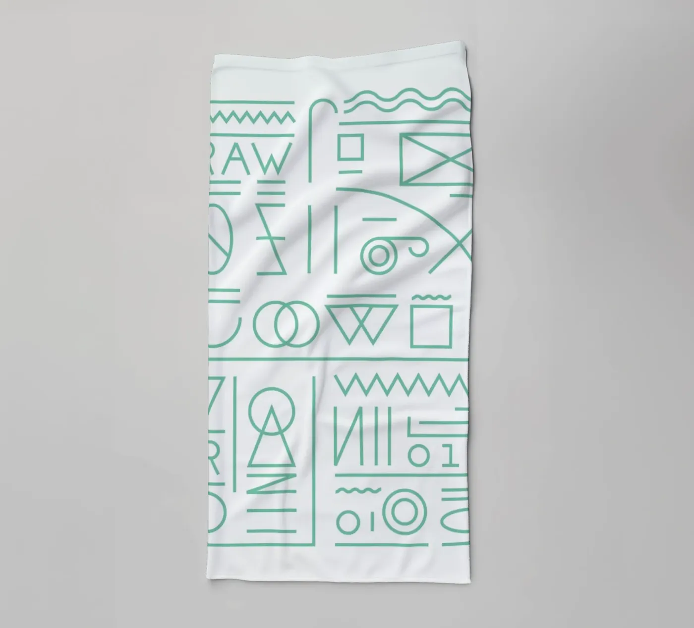 Raw badhanddoek van Tyler Dale