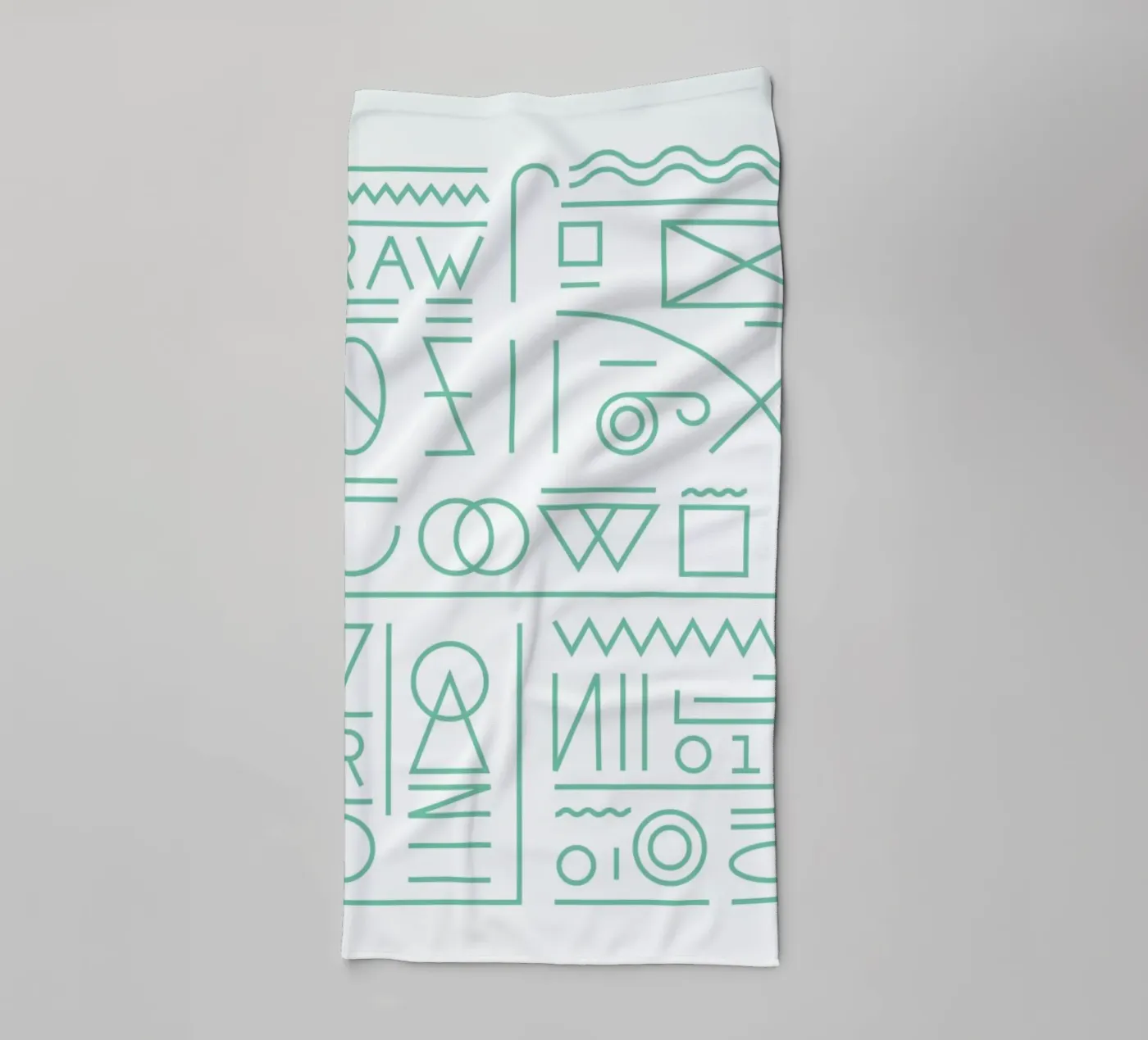 Raw Handtuch von Tyler Dale