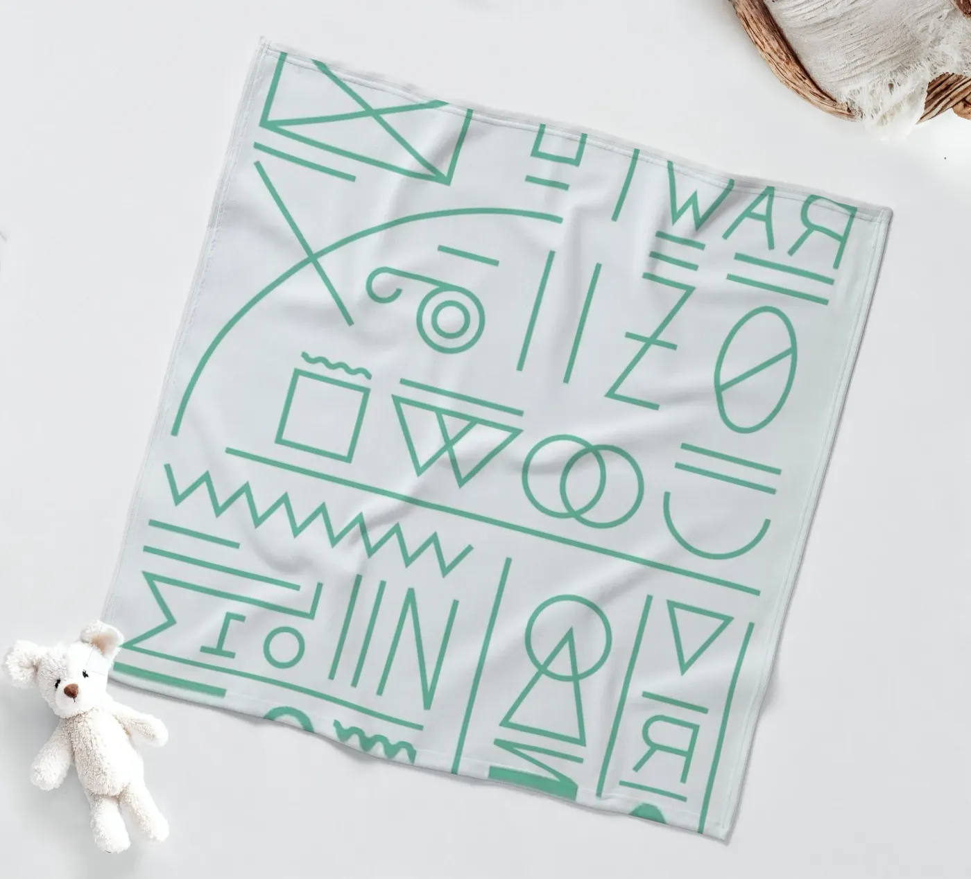 Raw Fleecedecke von Tyler Dale