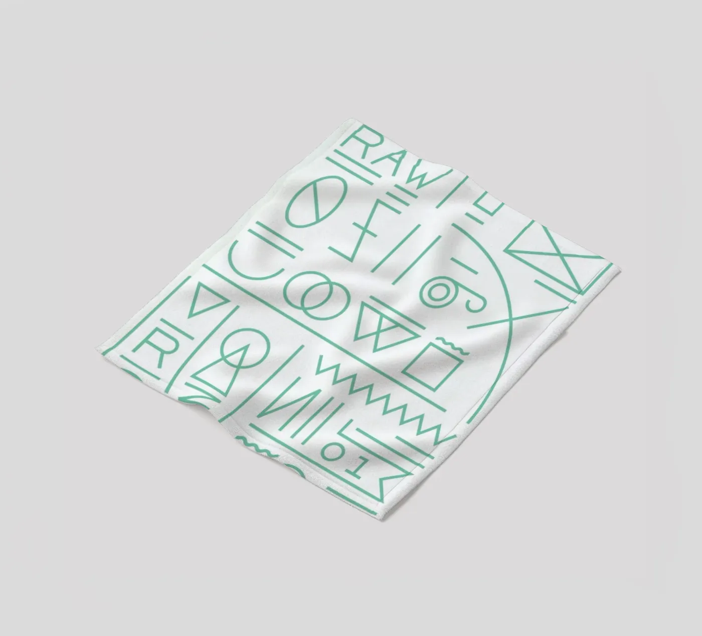 Raw Fleecedecke von Tyler Dale