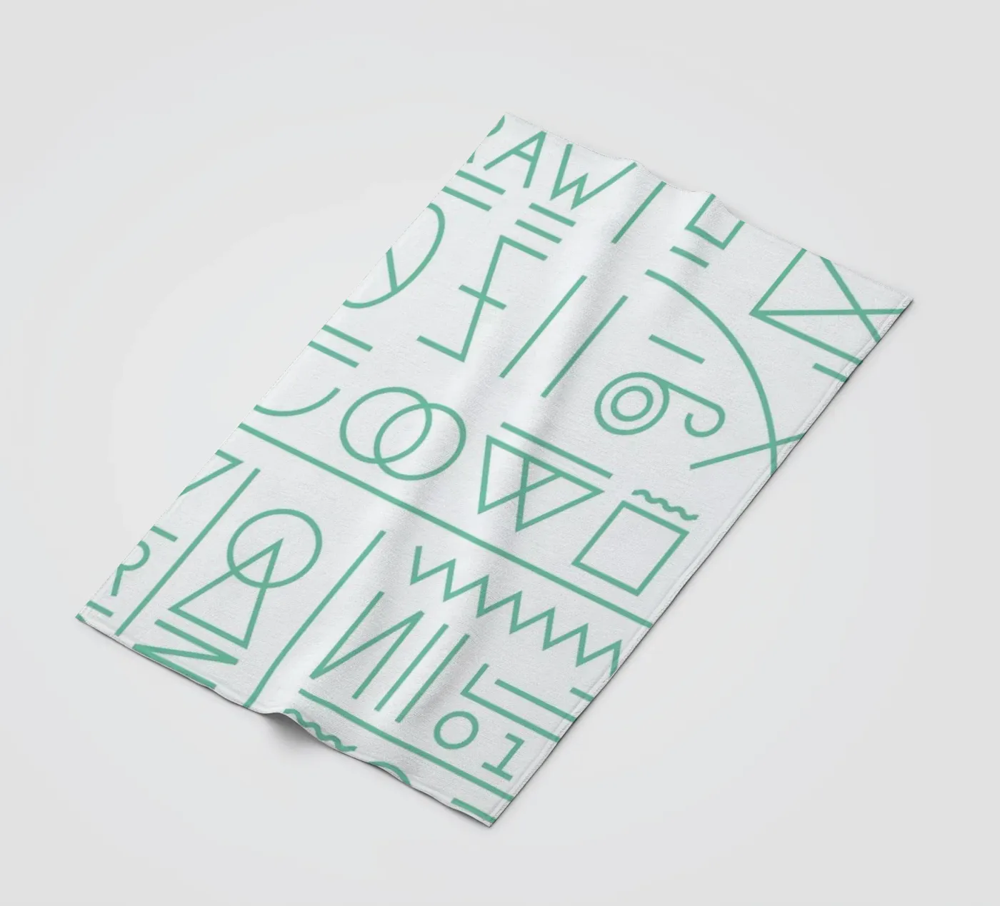 Raw Fleecedecke von Tyler Dale