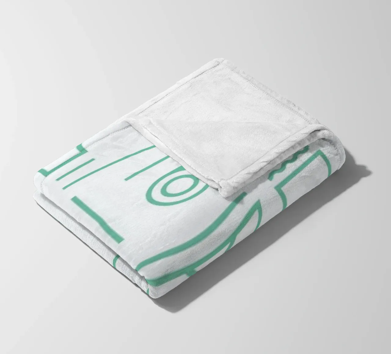 Raw Fleecedecke von Tyler Dale