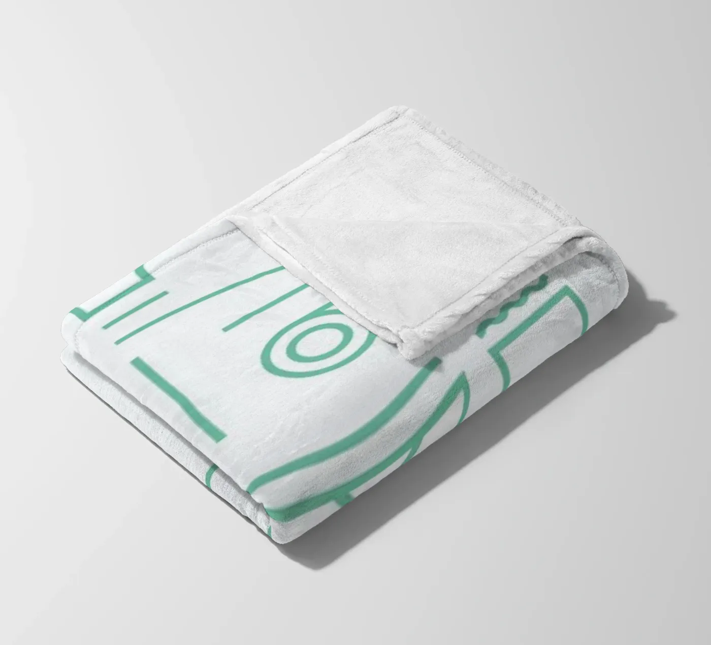 Raw Fleecedecke von Tyler Dale