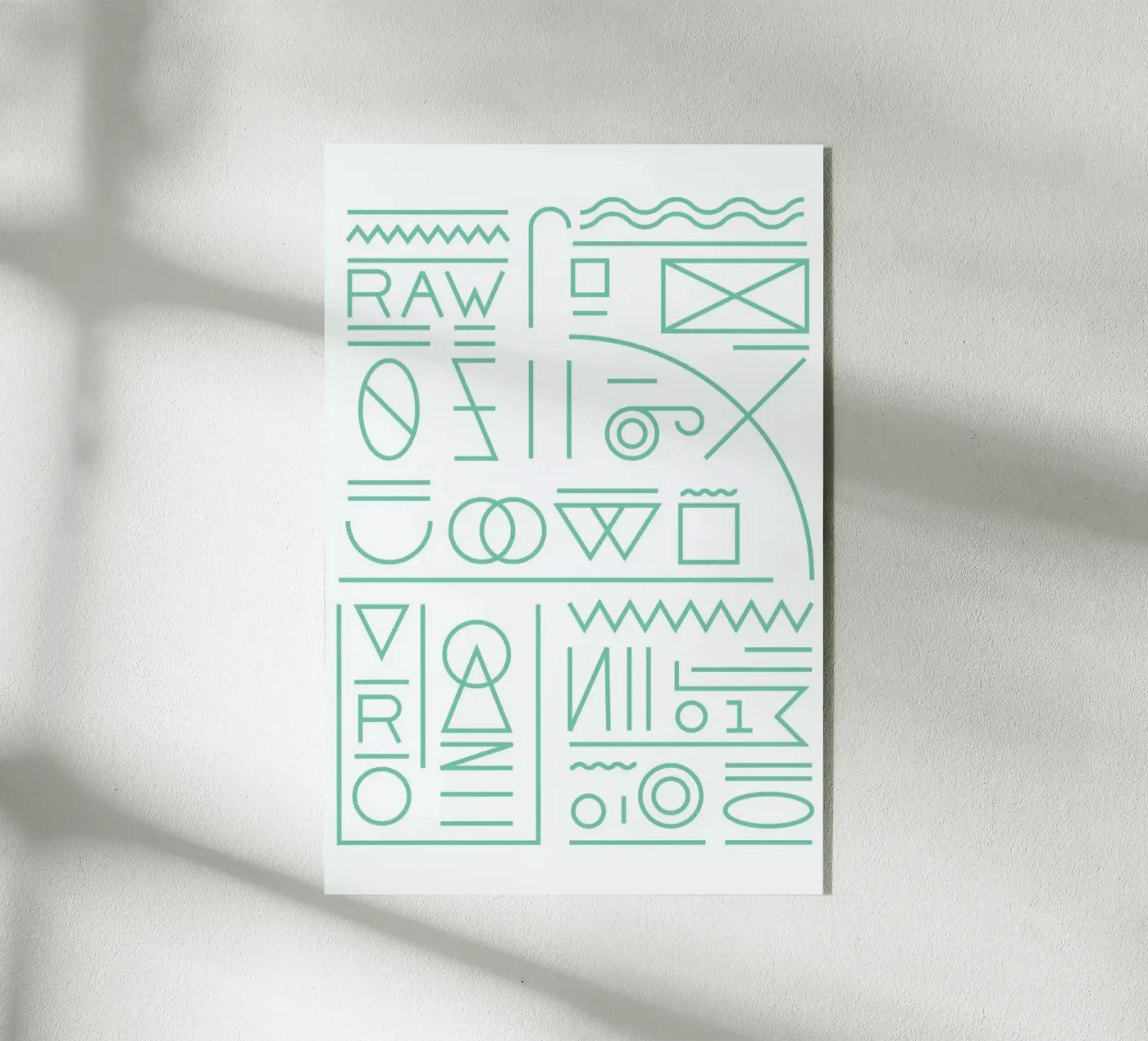 Raw plexiglass da Tyler Dale