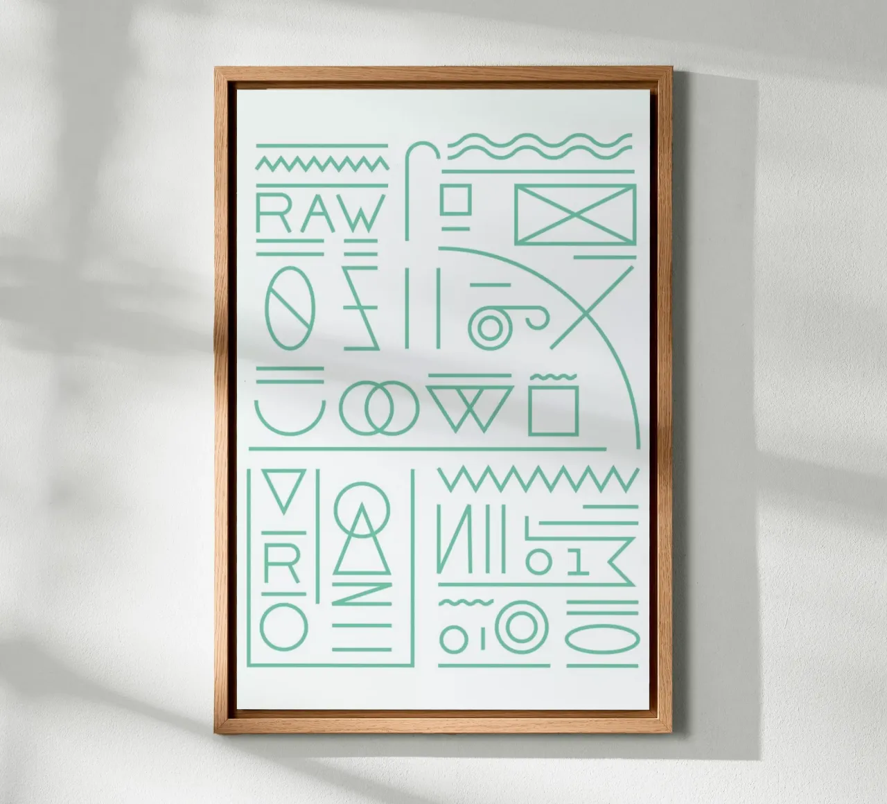 Raw canvas van Tyler Dale