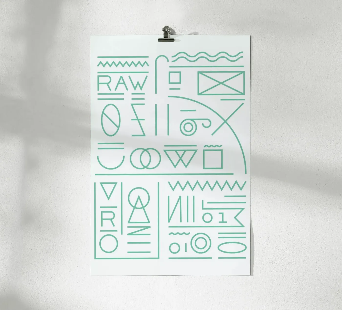 Raw poster da Tyler Dale