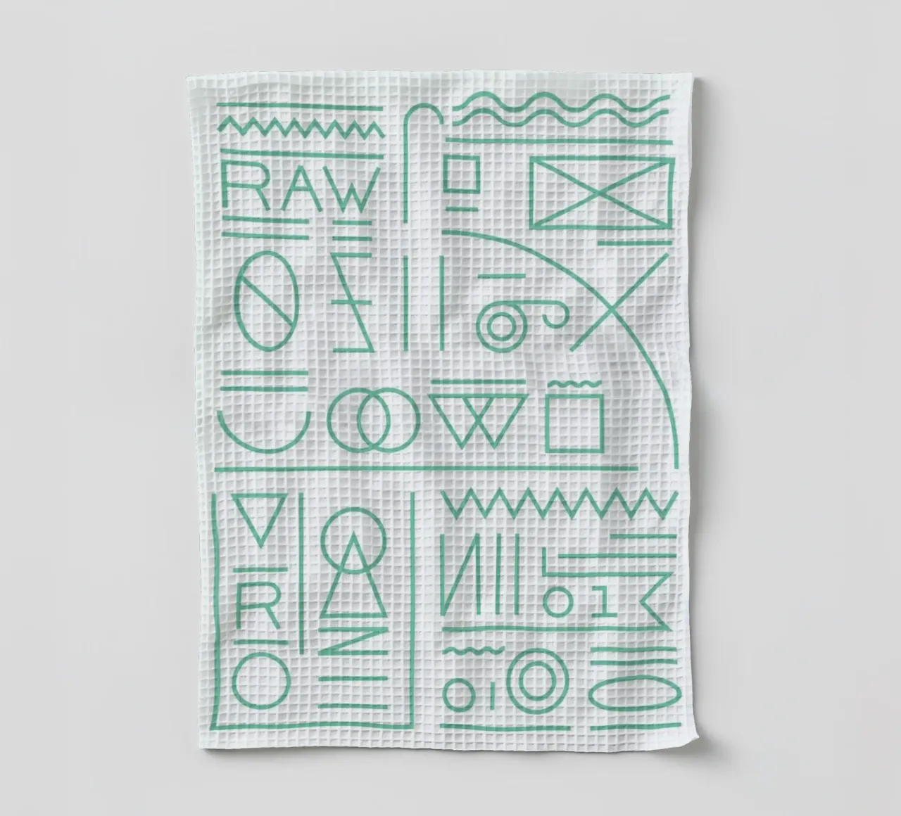 Raw Geschirrtuch von Tyler Dale