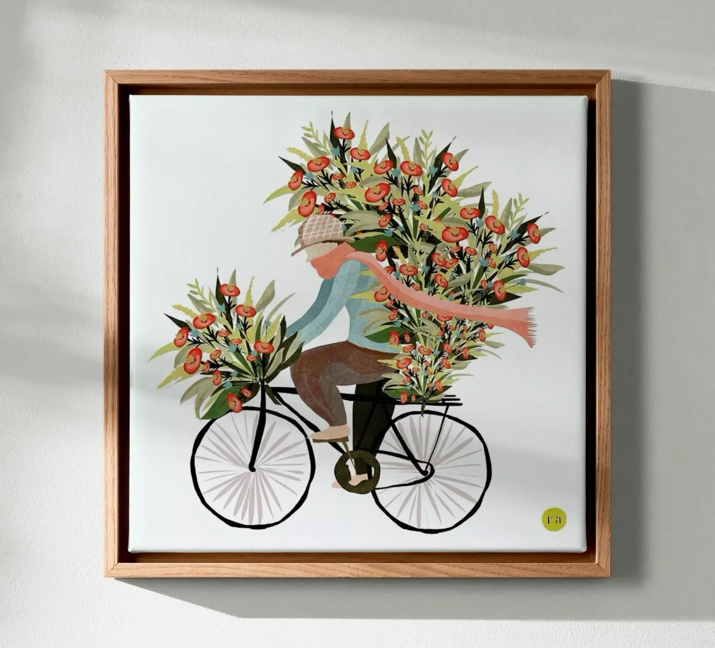 Bicycle tela da Amalia Restrepo