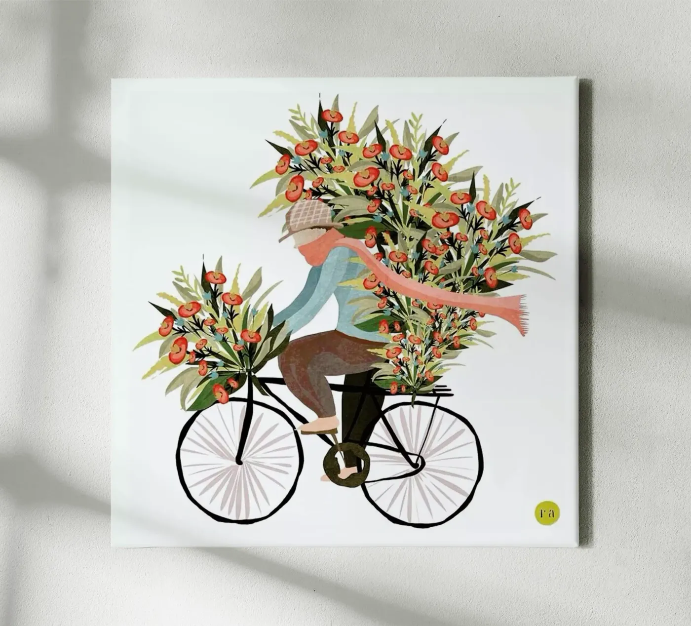 Bicycle tela da Amalia Restrepo