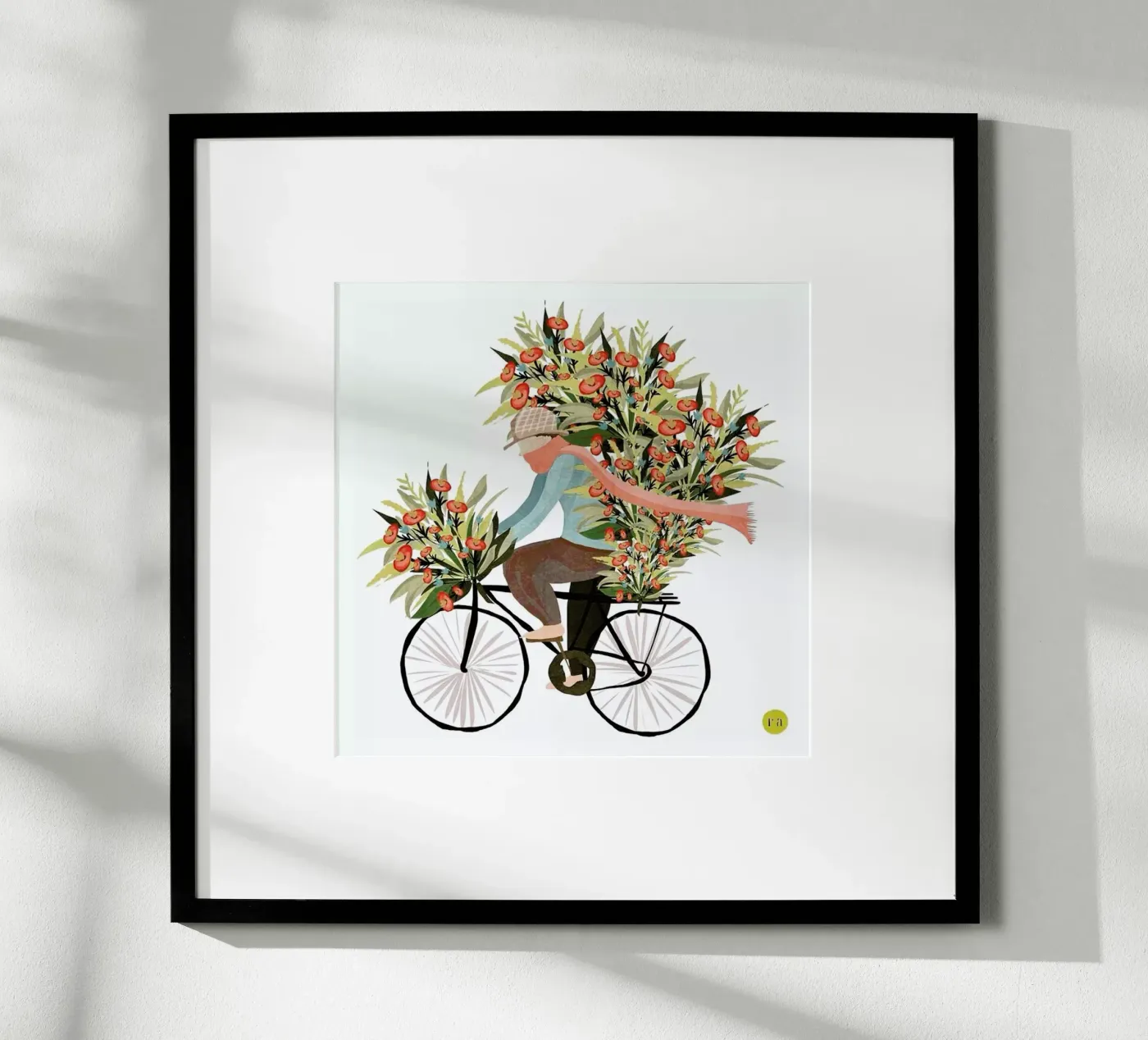 Bicycle poster van Amalia Restrepo