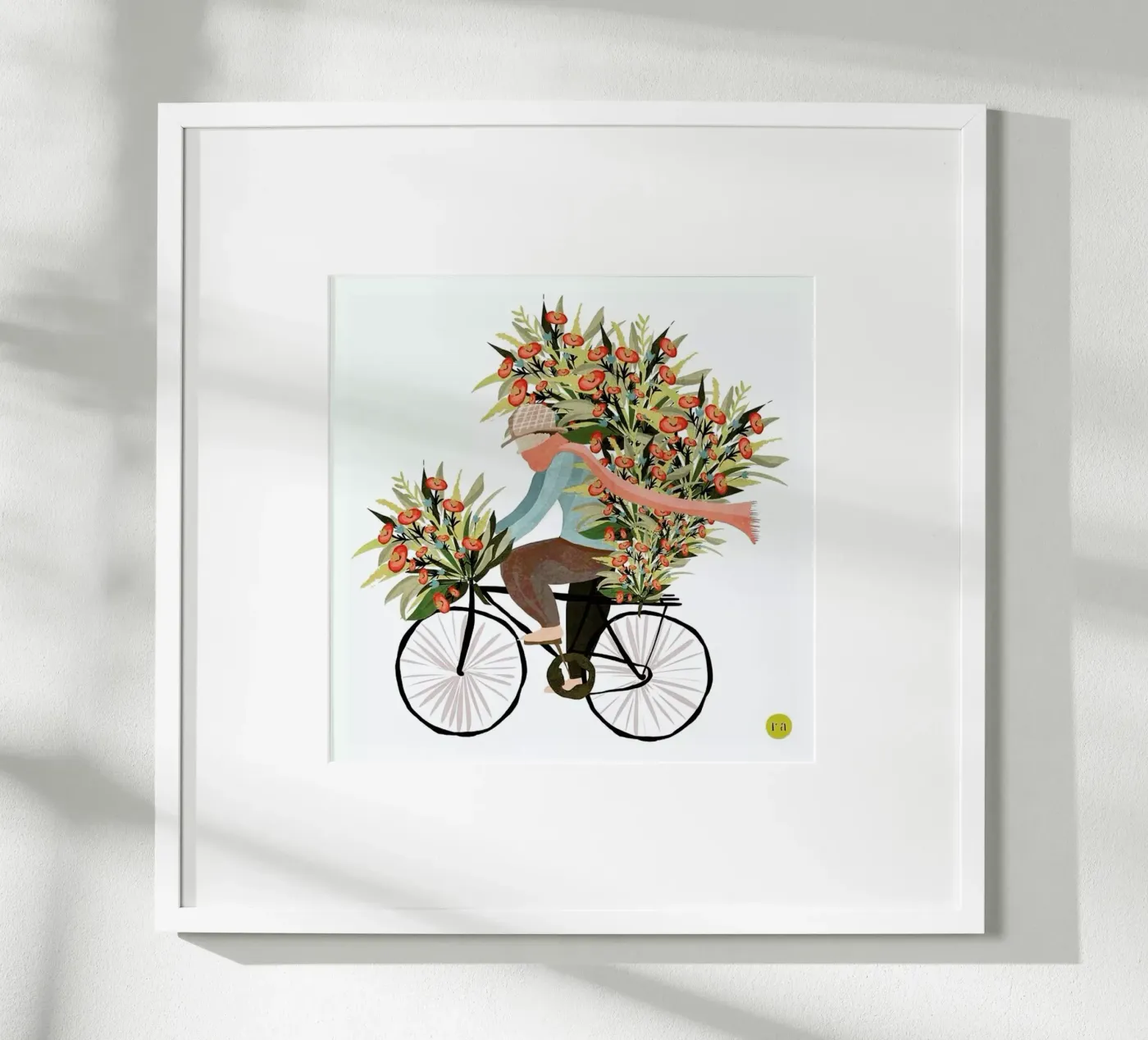 Bicycle poster van Amalia Restrepo