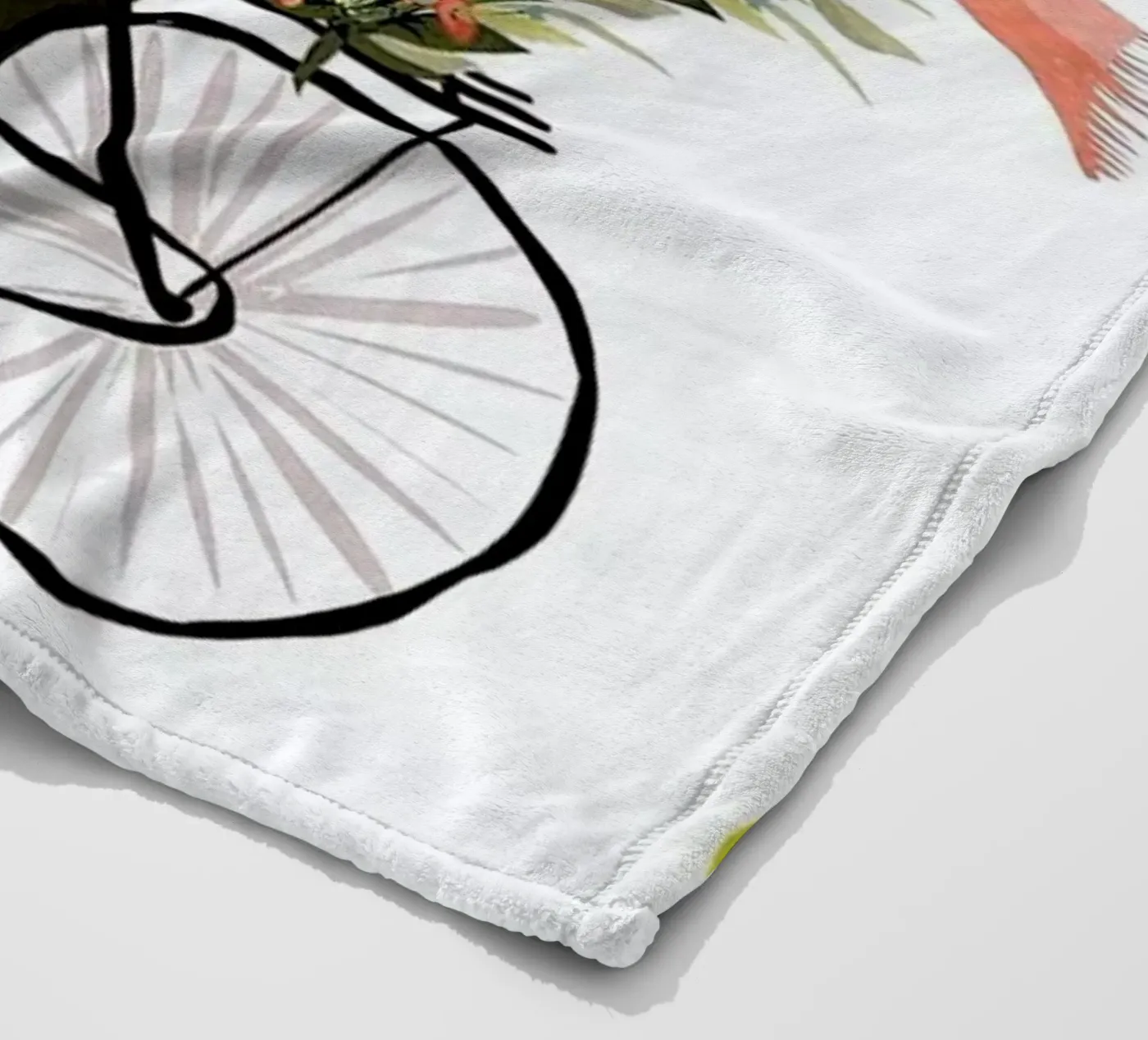 Bicycle fleecedeken van Amalia Restrepo