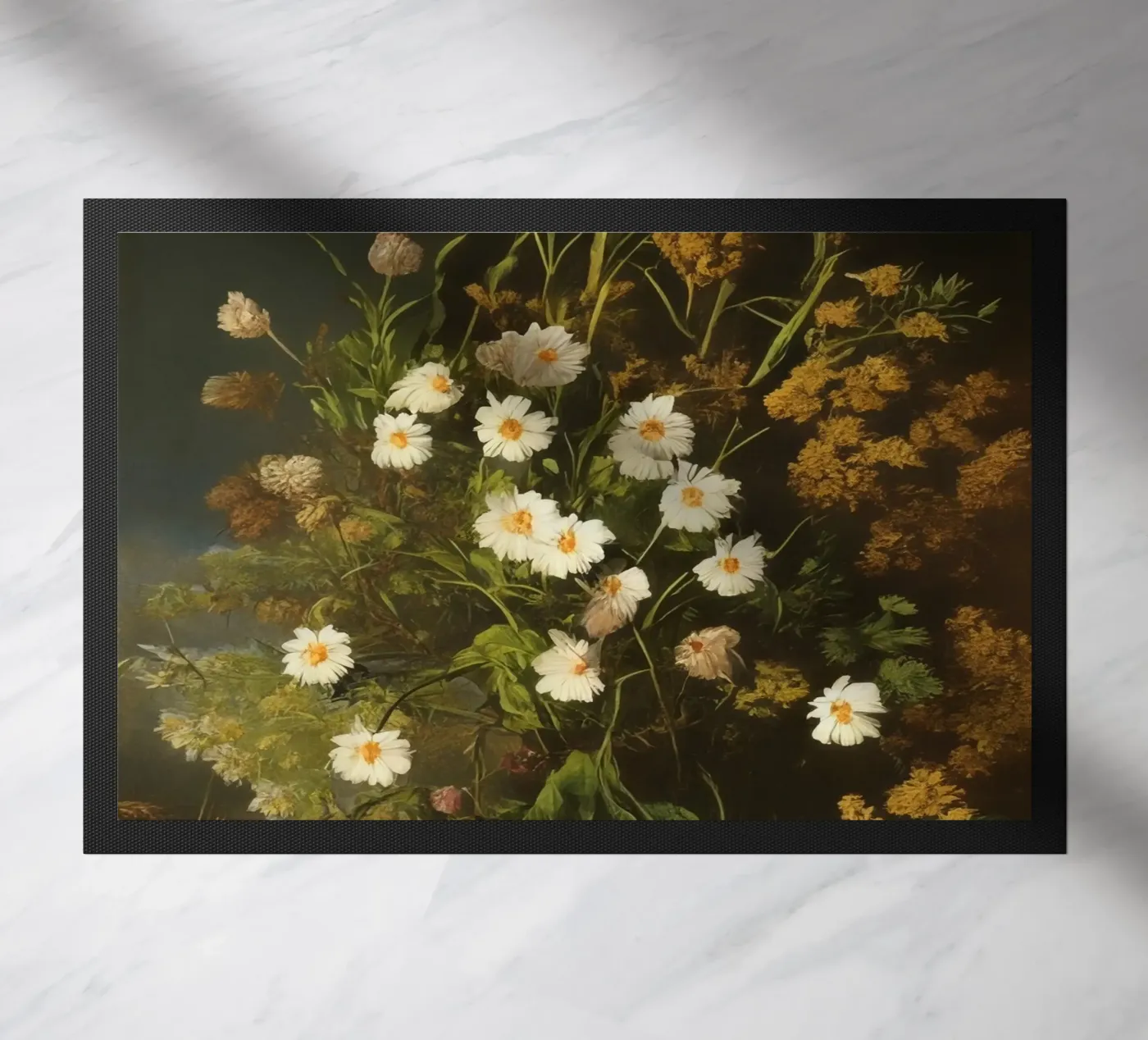 Blumen_5 Fußmatte von Impressionismus by LK
