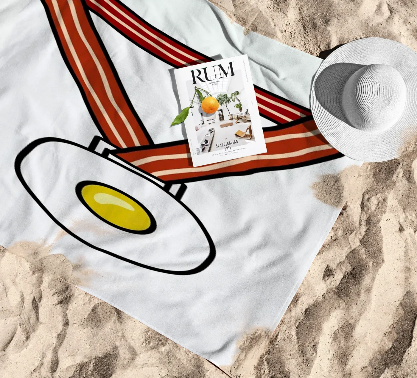 Winner strandhanddoek van Jaco Haasbroek