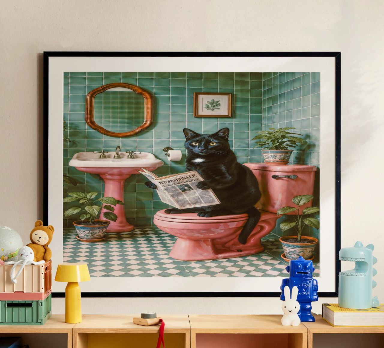 Bad Time Stories - La lecture détendue des chats poster de Studio Mooodz