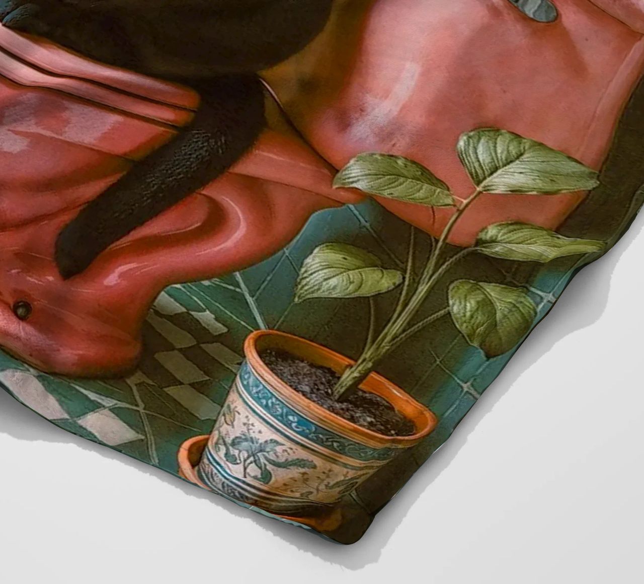 Bad Time Stories - The relaxed cat read fleece blanket by Studio Mooodz