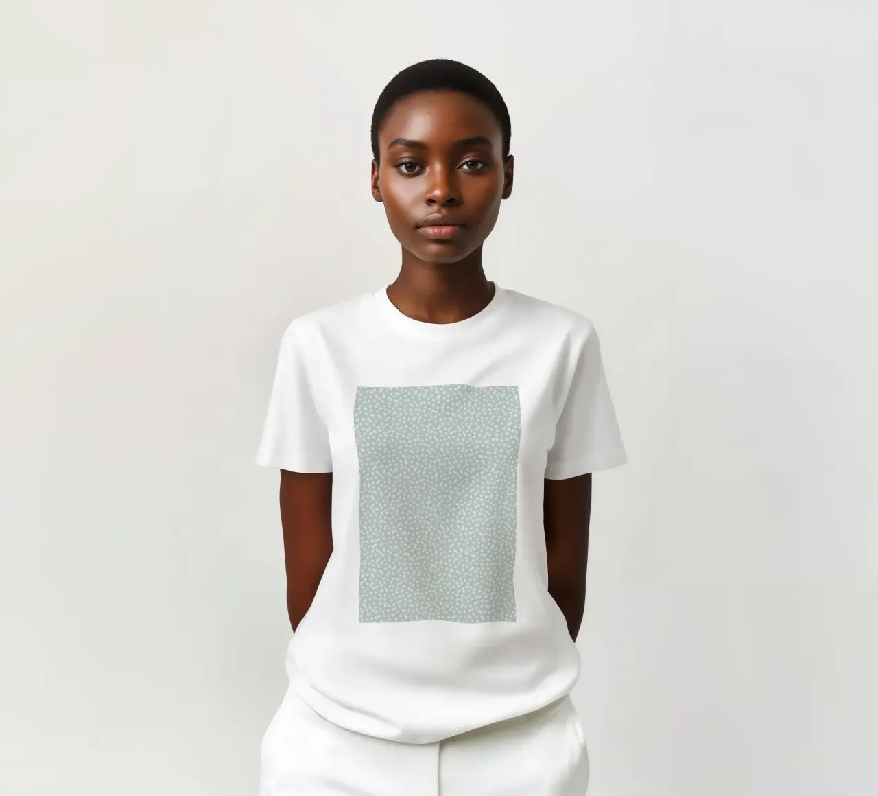 Silver Stars Confetti T-Shirt von Kind of Style