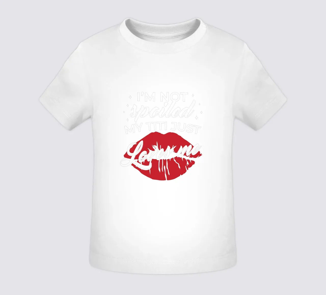 titi loves me baby t-shirt by 🥝 KIWI STORE