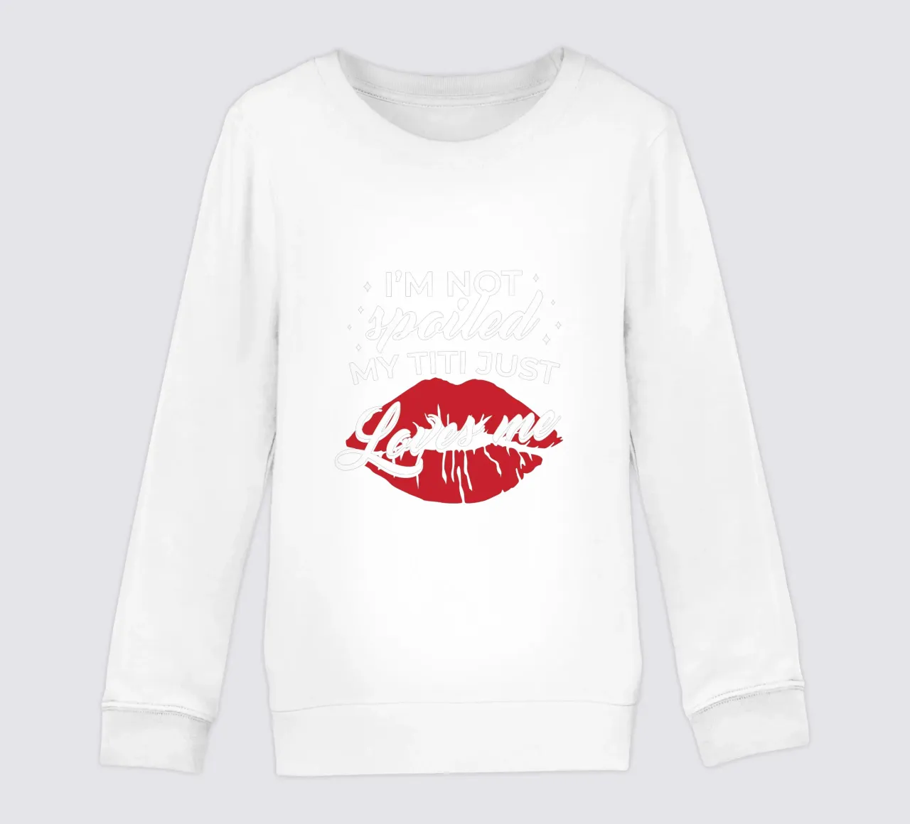titi loves me kids sweatshirt by 🥝 KIWI STORE