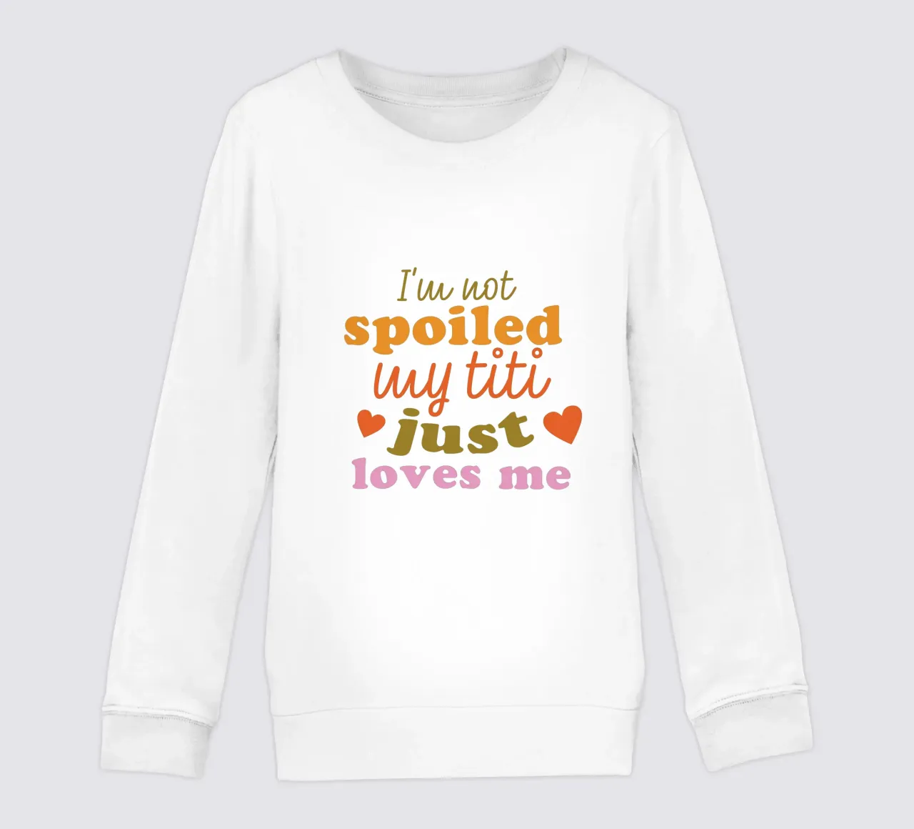 amore viziato felpa bambino da 🥝 KIWI STORE