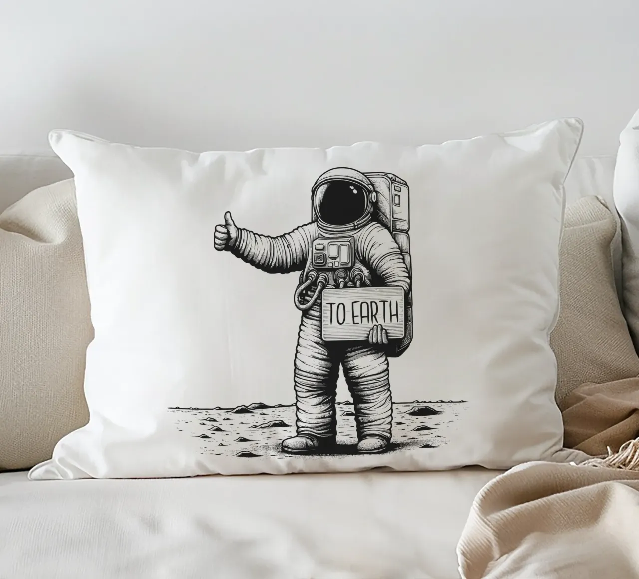 astronauta autostoppista cuscino da 🥝 KIWI STORE