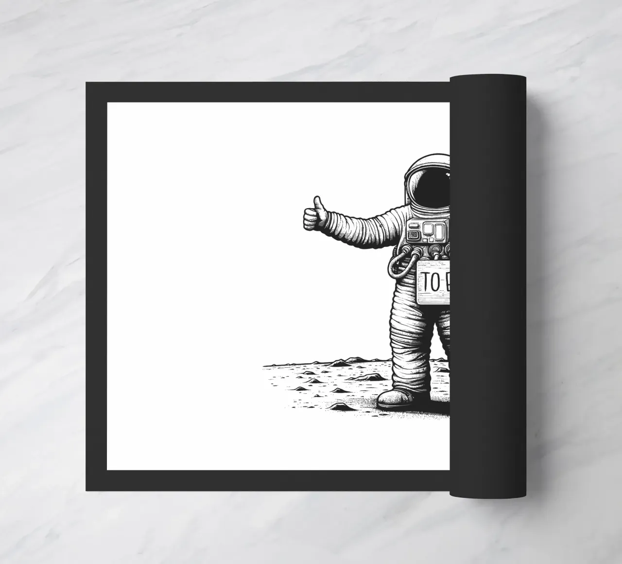 astronauta autostoppista zerbino da 🥝 KIWI STORE