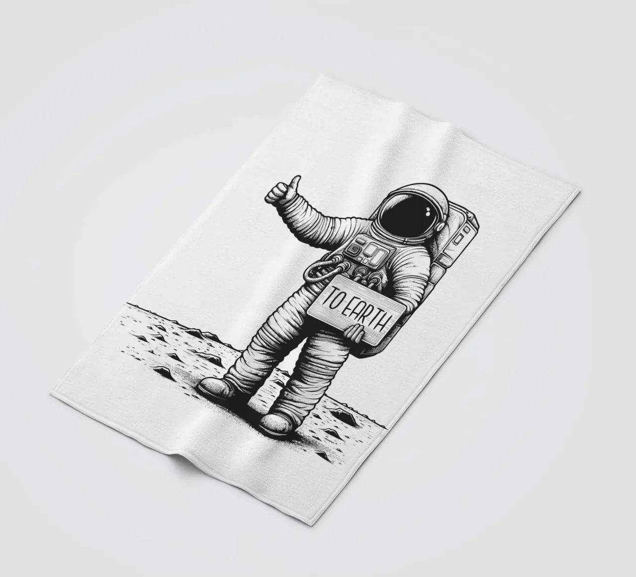 astronauta autostoppista coperta in pile da 🥝 KIWI STORE