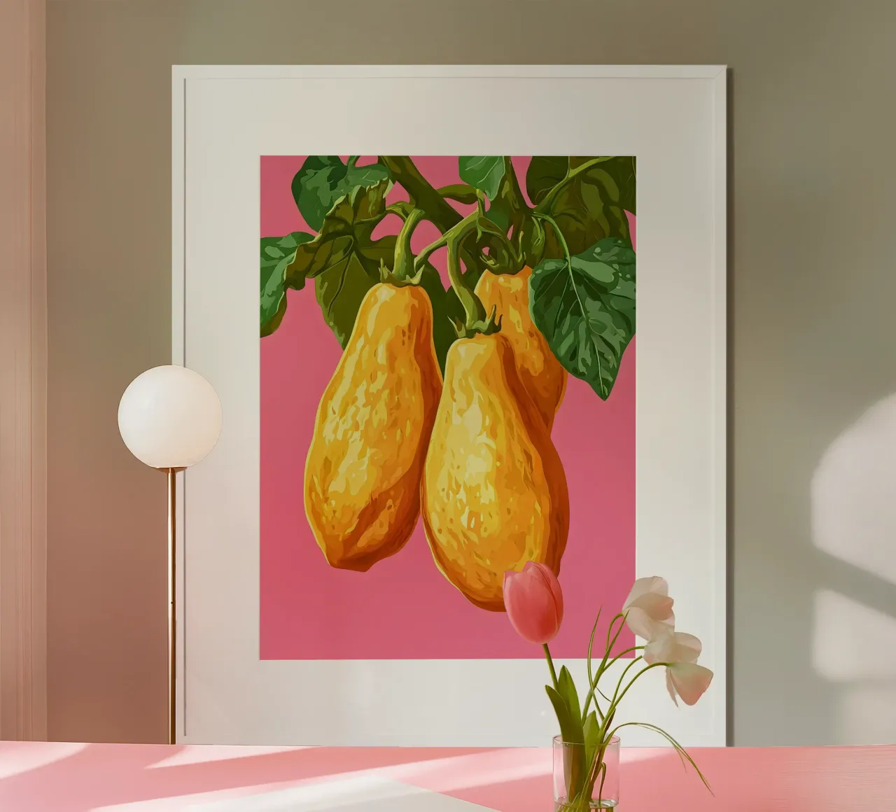 Frutti dorati: un tocco esotico poster da Studio Mooodz