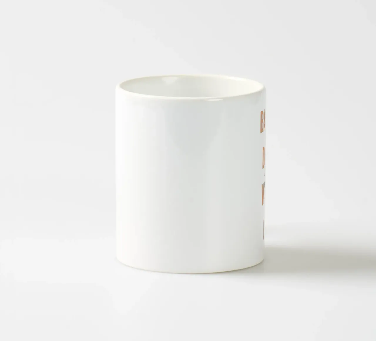 Bad Vibes Dont Go With My Outfit ceramic mug by Vintagrafica