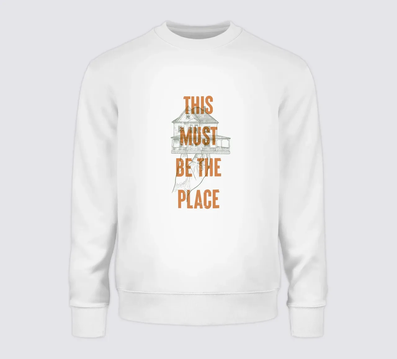 Questo deve essere il posto giusto felpa da Vintagrafica