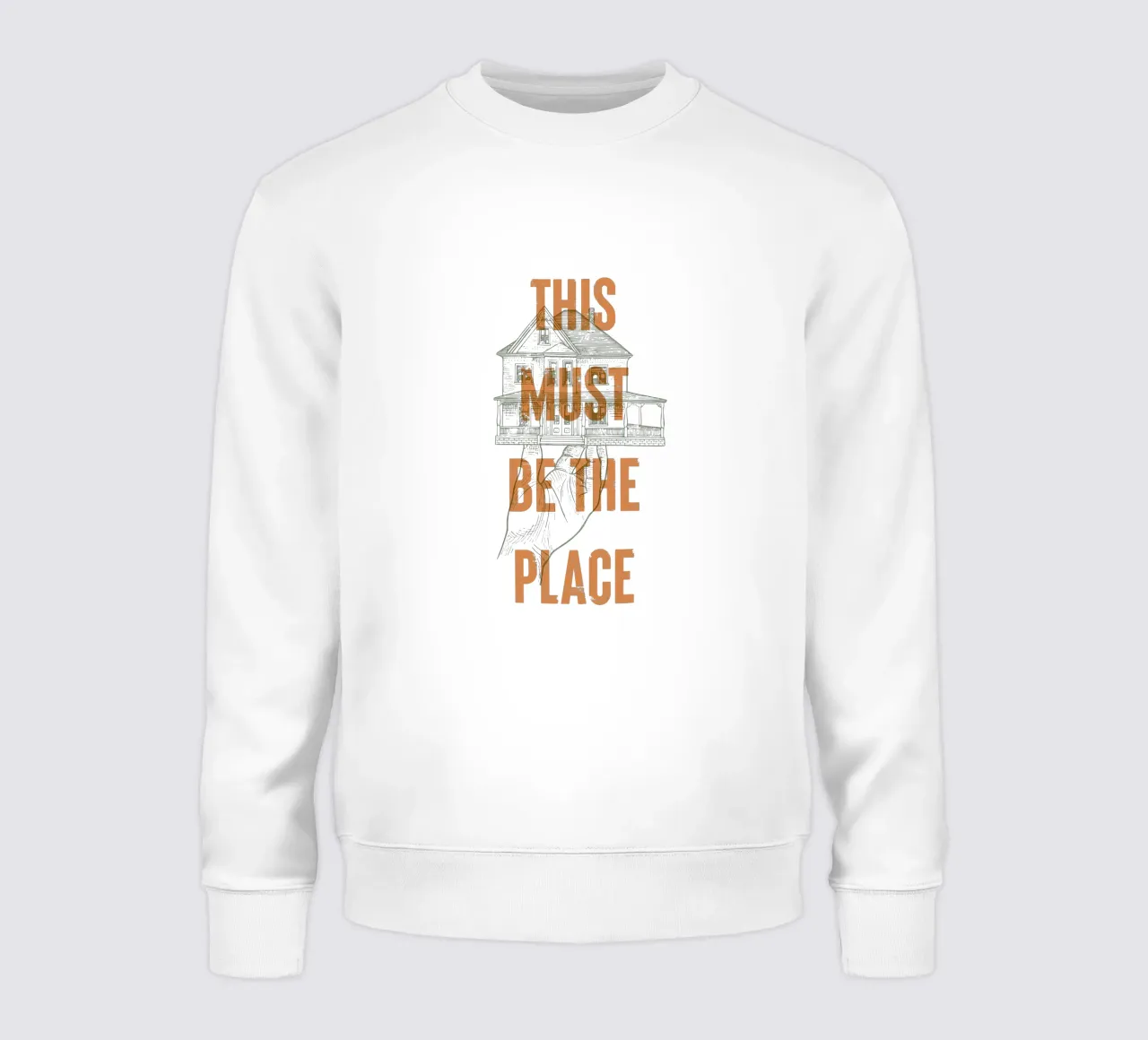 Dies muss der Ort sein Sweatshirt von Vintagrafica