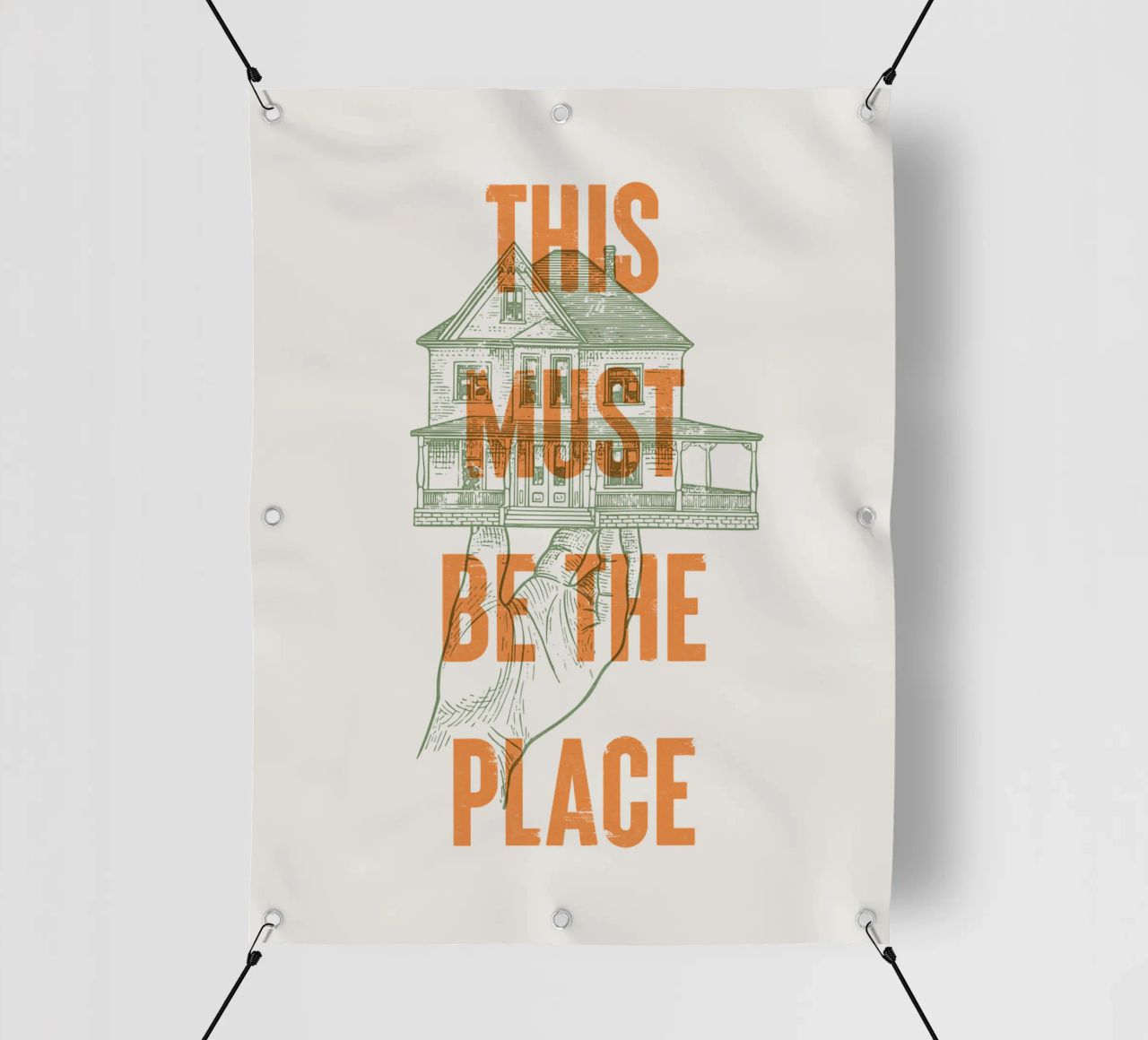 Questo deve essere il posto giusto telo in pvc da Vintagrafica