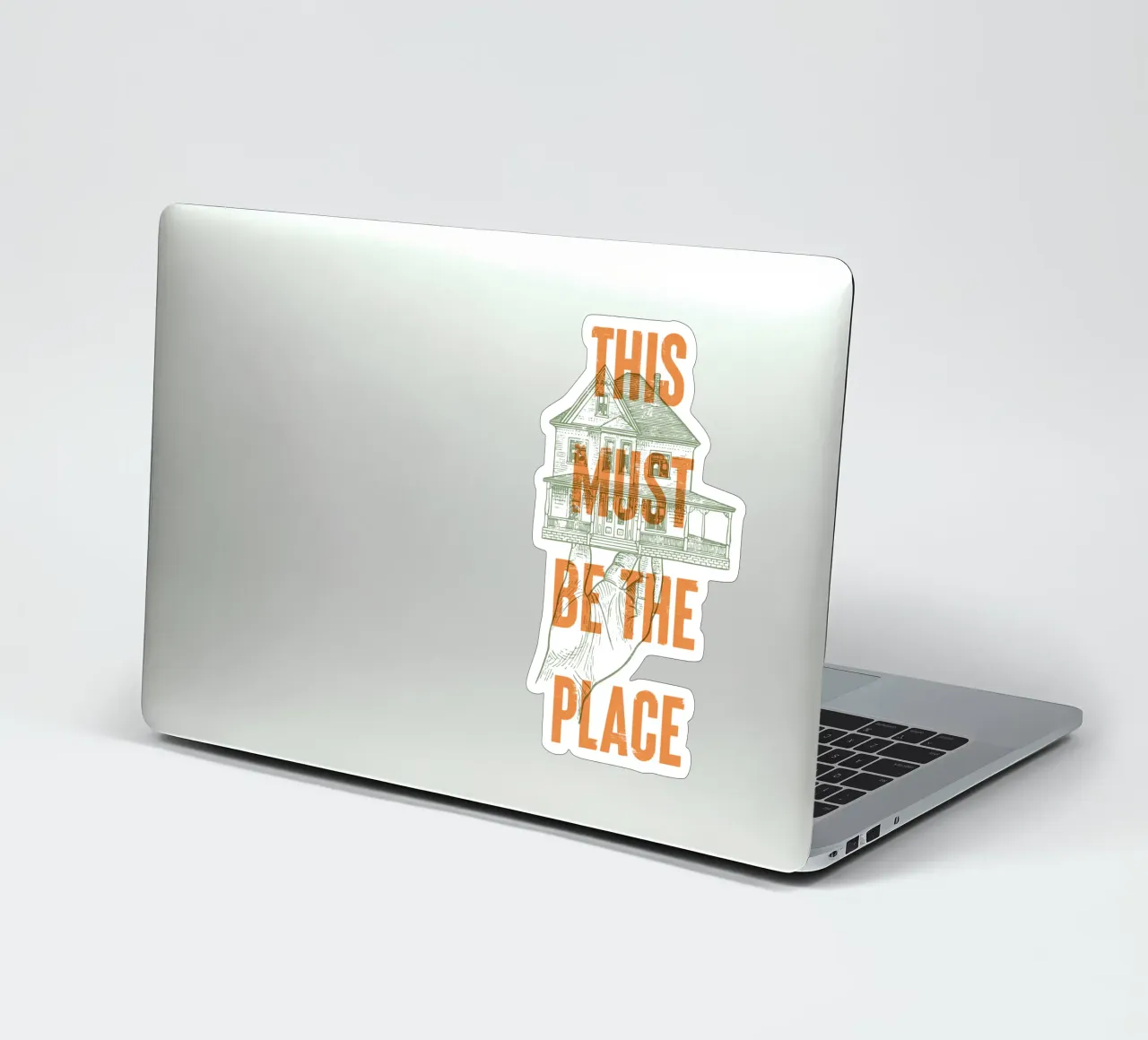 This Must Be The Place sticker by Vintagrafica