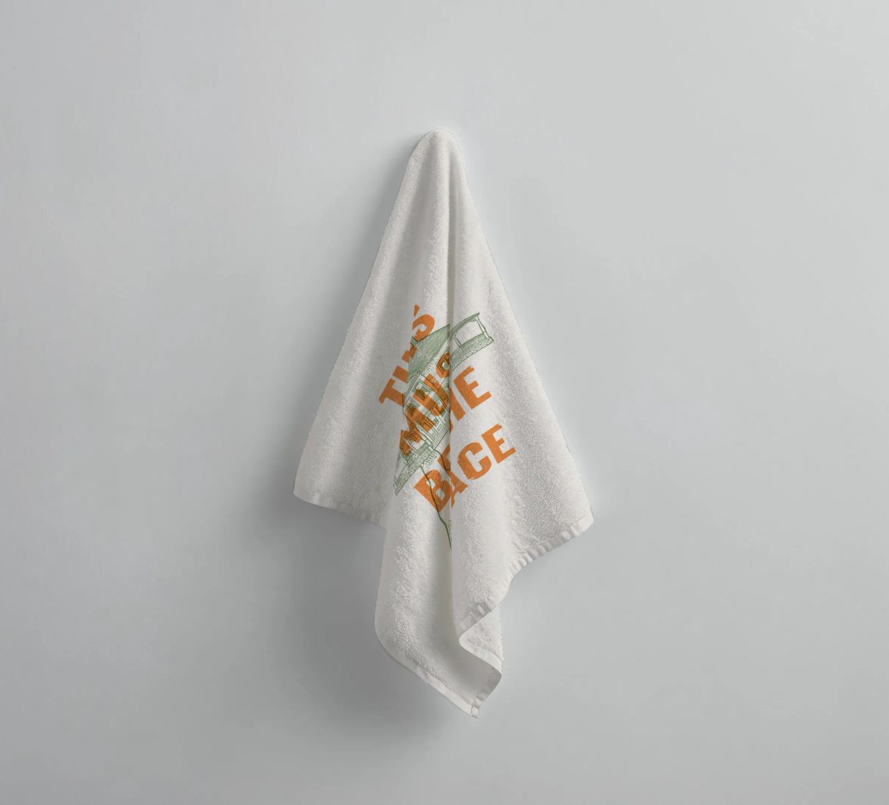 Ce doit être l'endroit serviette de bain de Vintagrafica