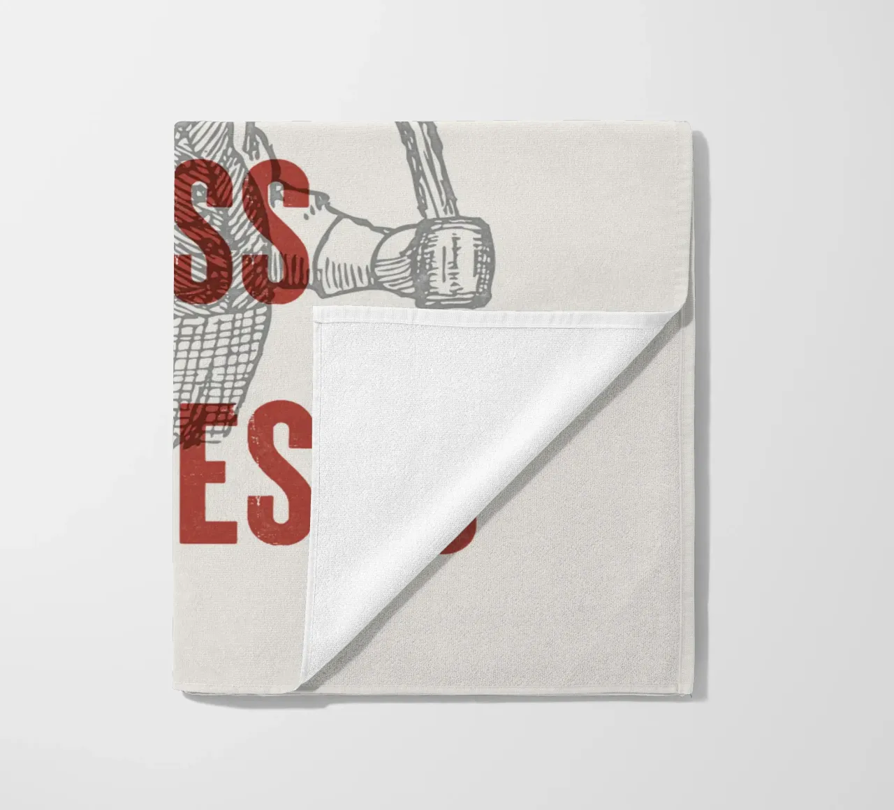 More Espresso Less Depresso telo mare da Vintagrafica