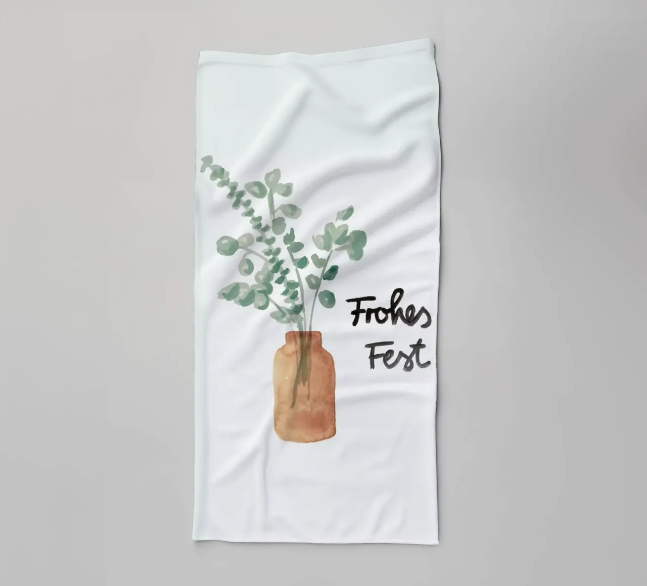Eukalyptus Vase asciugamano da bagno da Farina Kuklinski