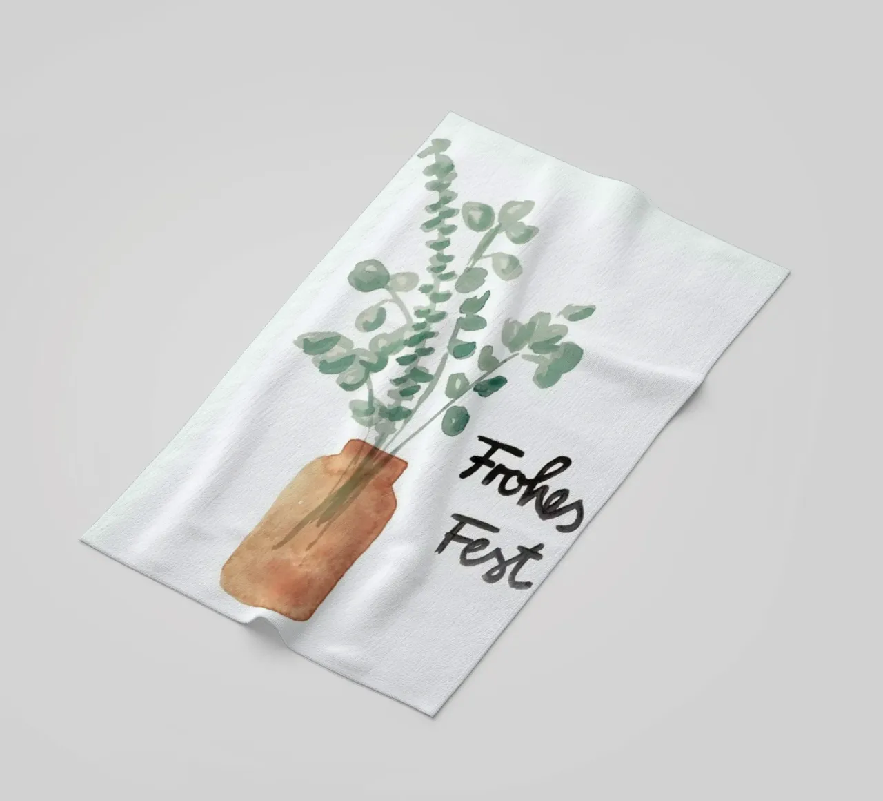 Eukalyptus Vase telo mare da Farina Kuklinski